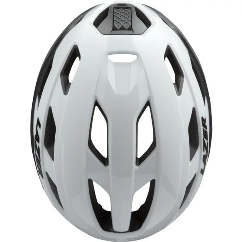 Lazer Strada KinetiCore Road Cycling Helmet - White-3